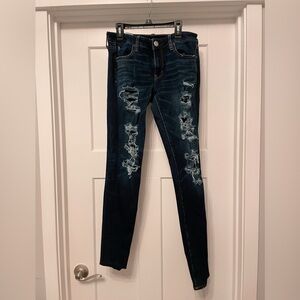 Dark Blue American Eagle Jeans
